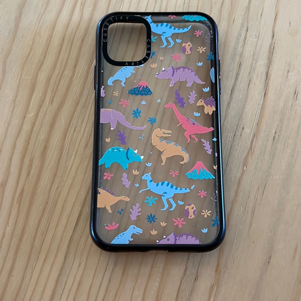 iPhone 11 dinosaur casetify case!